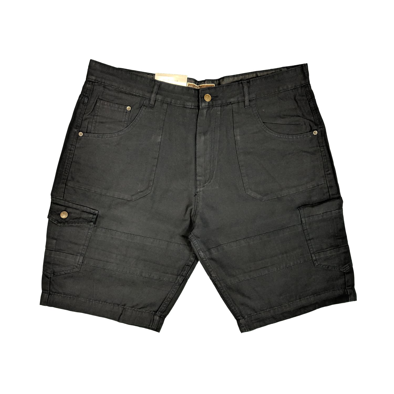 Ed Baxter Cargo Canvas Shorts - EB282 - Navy 1