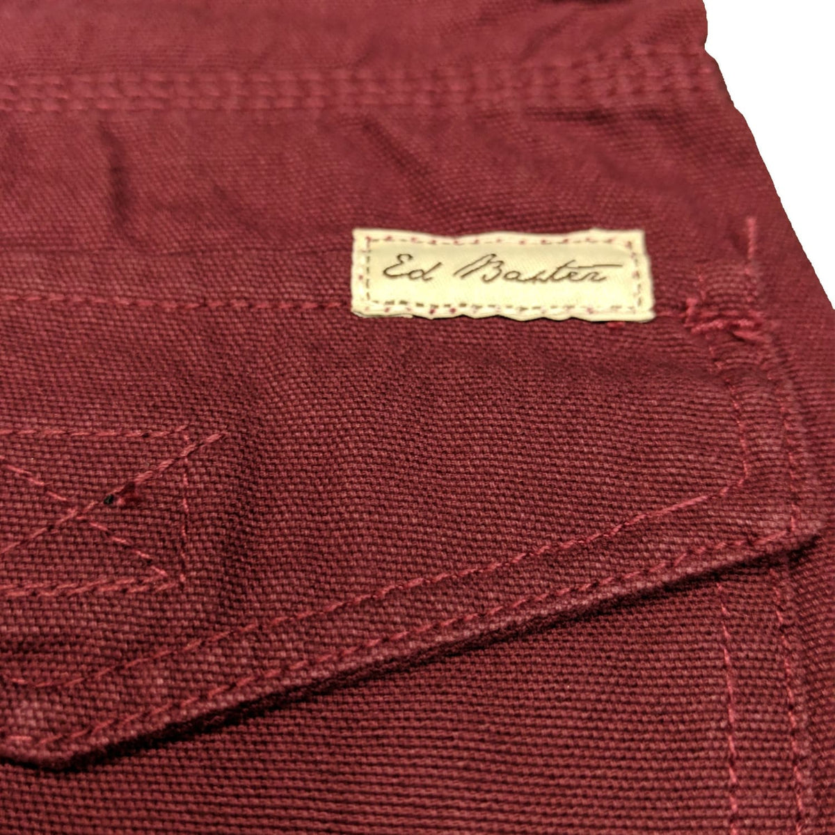 Ed Baxter Cargo Canvas Shorts - EB282 - Wine 3