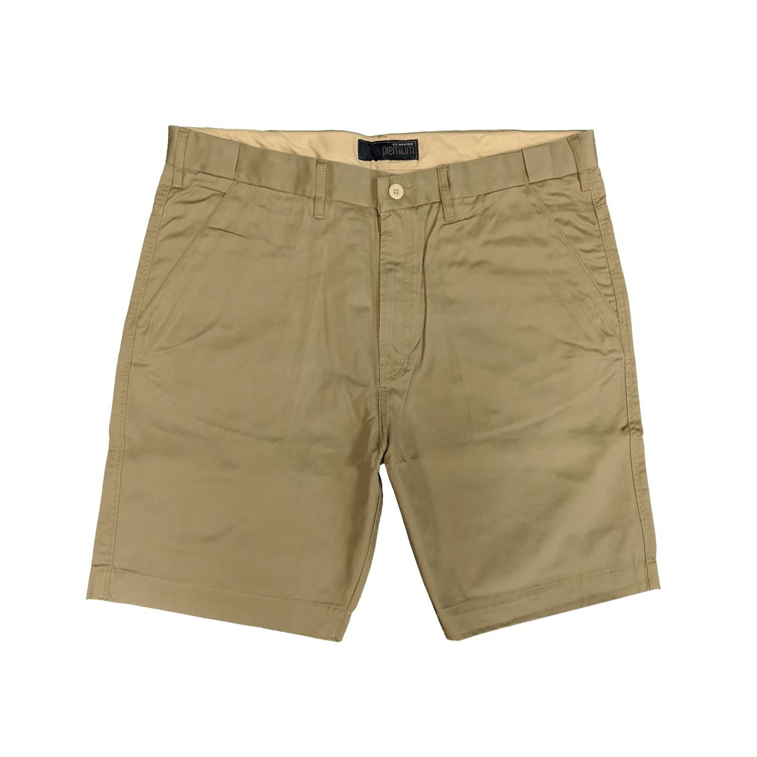 Ed Baxter Chino Shorts - EB306 - Turon - Taupe 1