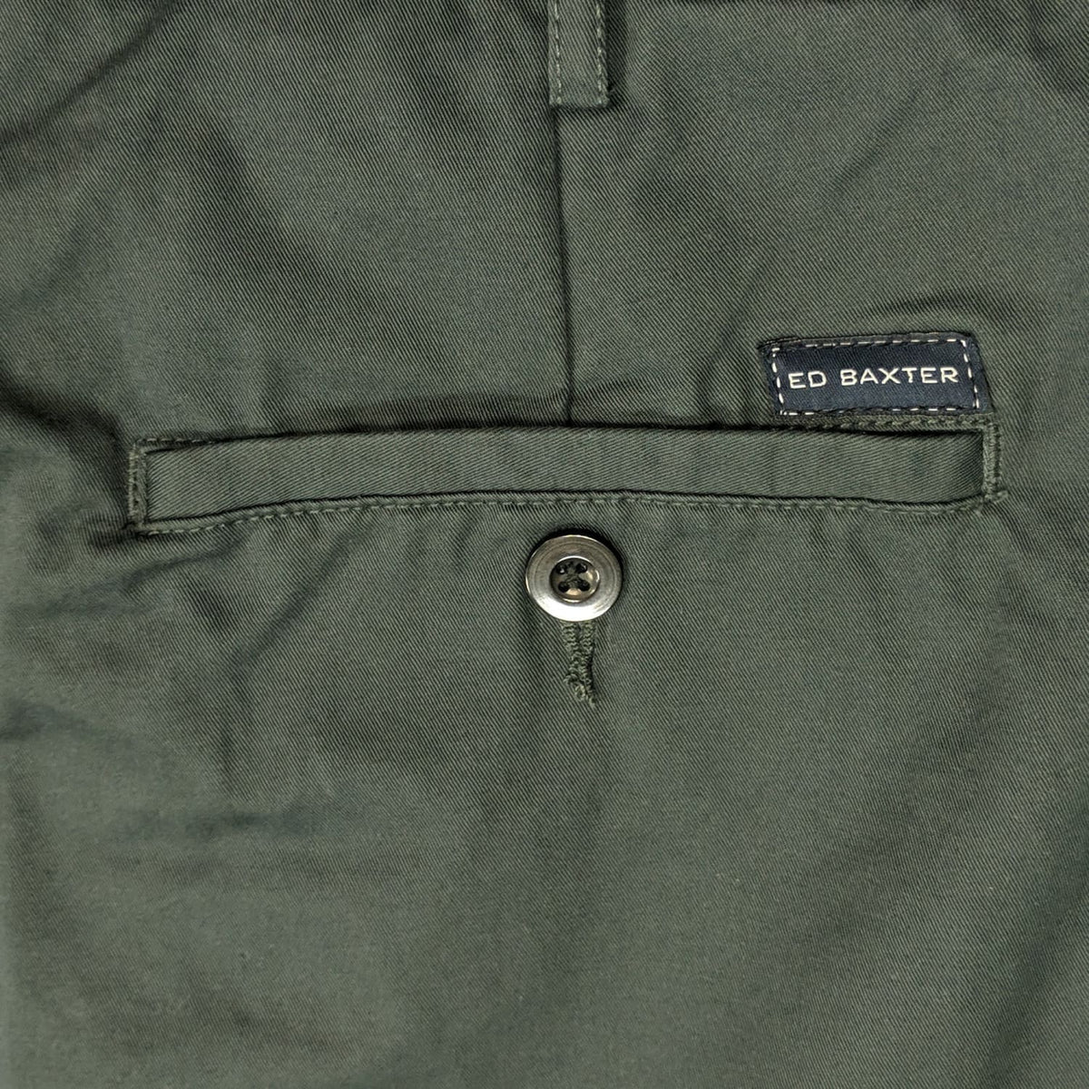 Ed Baxter Chinos - EB145 - Blue / Grey 4