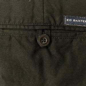 Ed Baxter Linen Trousers - EB316 - Black 3
