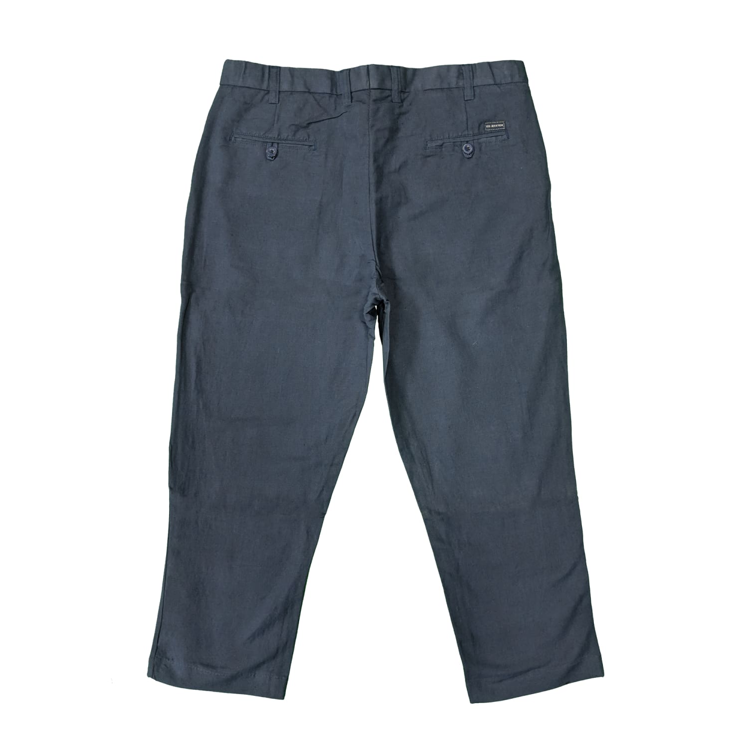 Ed Baxter Linen Trousers - EB316 - Navy 1