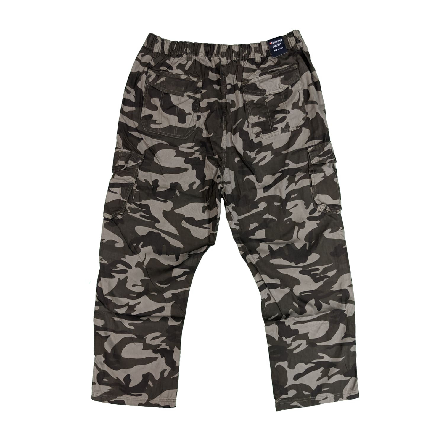 Espionage Camo Cargo Trousers - TR051 - Green Camo 2