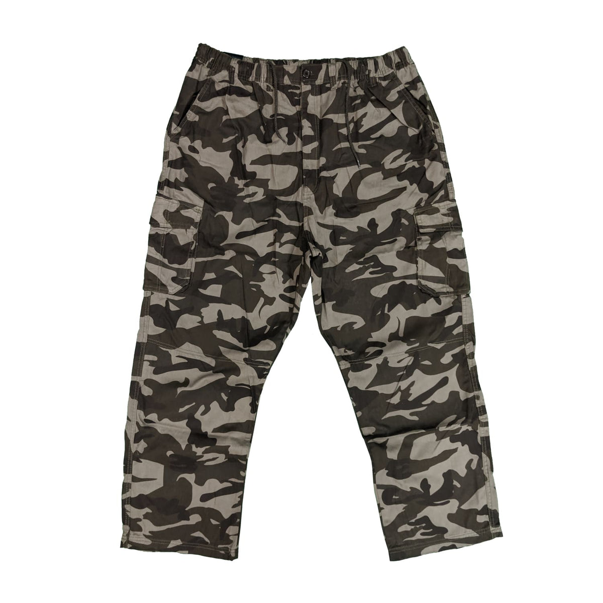 Espionage Camo Cargo Trousers - TR051 - Green Camo 1