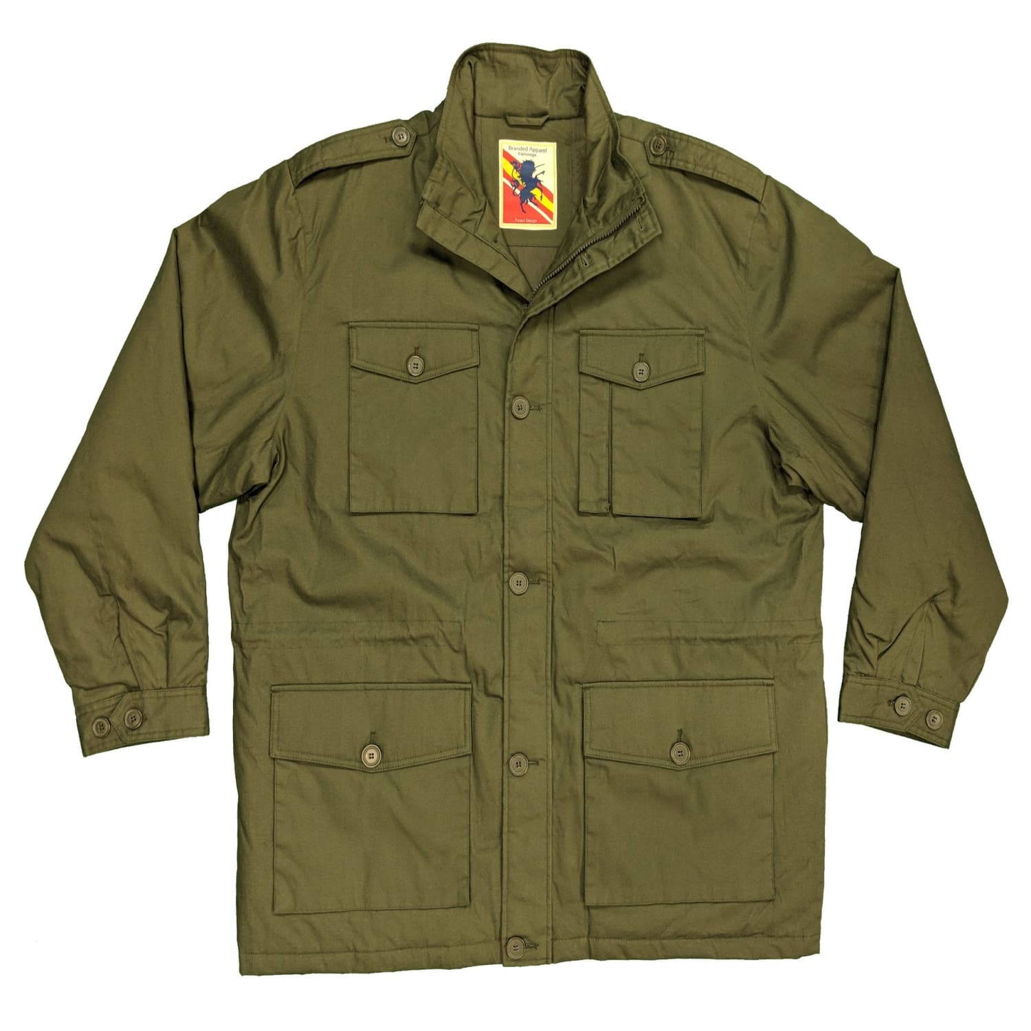 Espionage Coat - JT077 - Olive 1