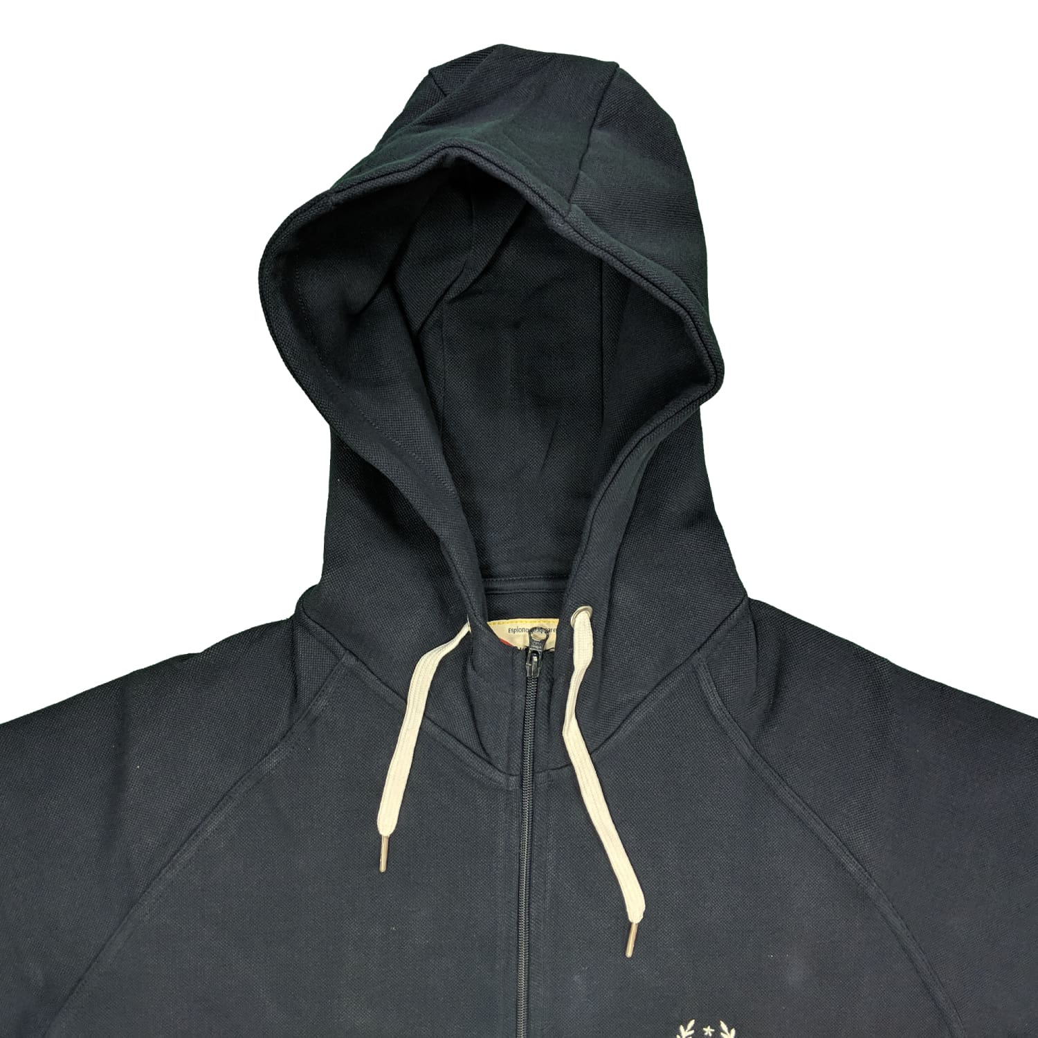 Espionage Full Zip Waffle Hoody - LW102 - Navy 2