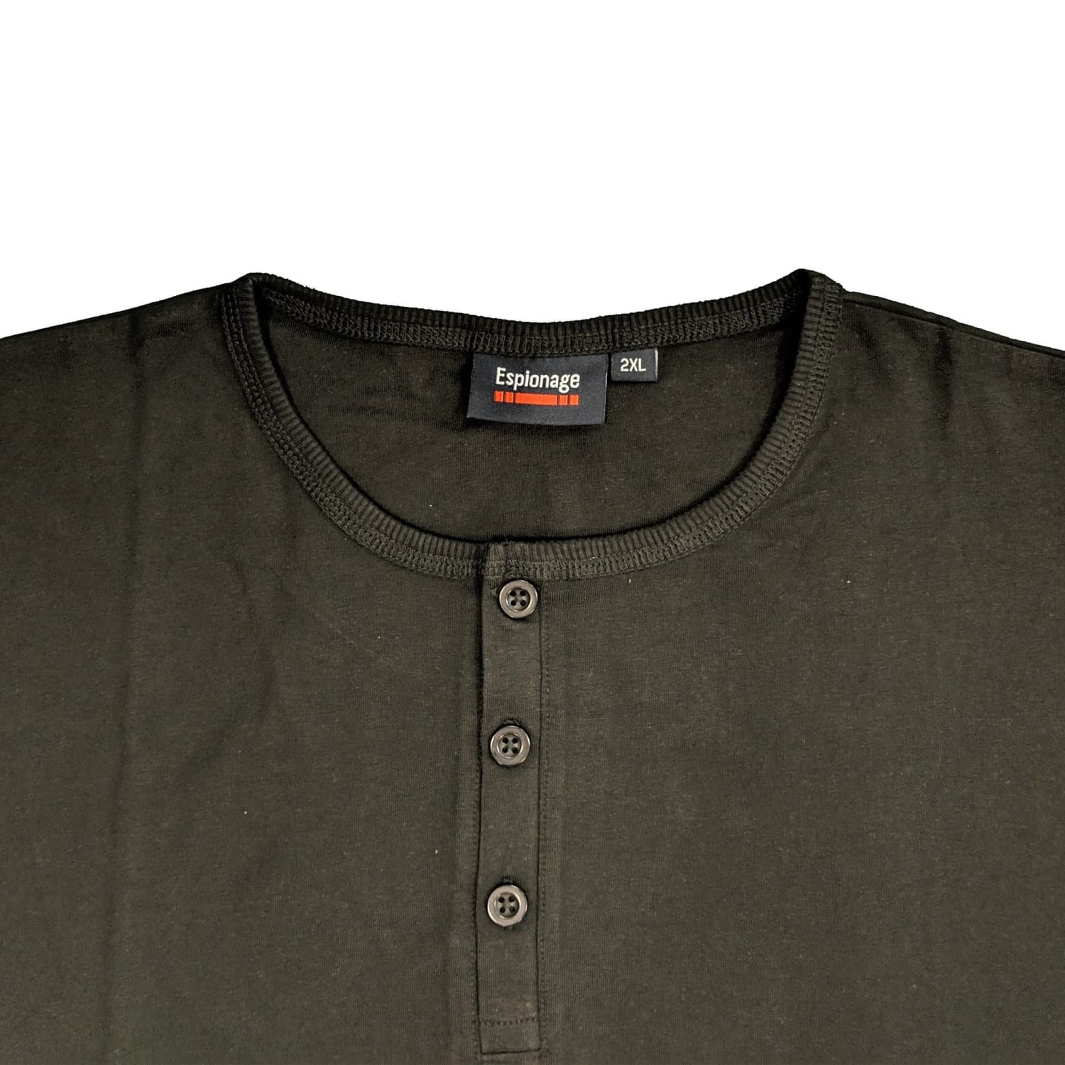 Espionage Grandad Tee - T184 - Black 2