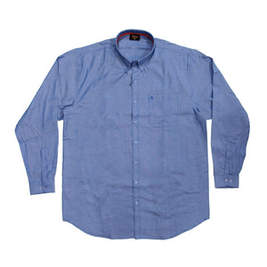 Espionage L/S Oxford Shirt - SH272 - Blue 2