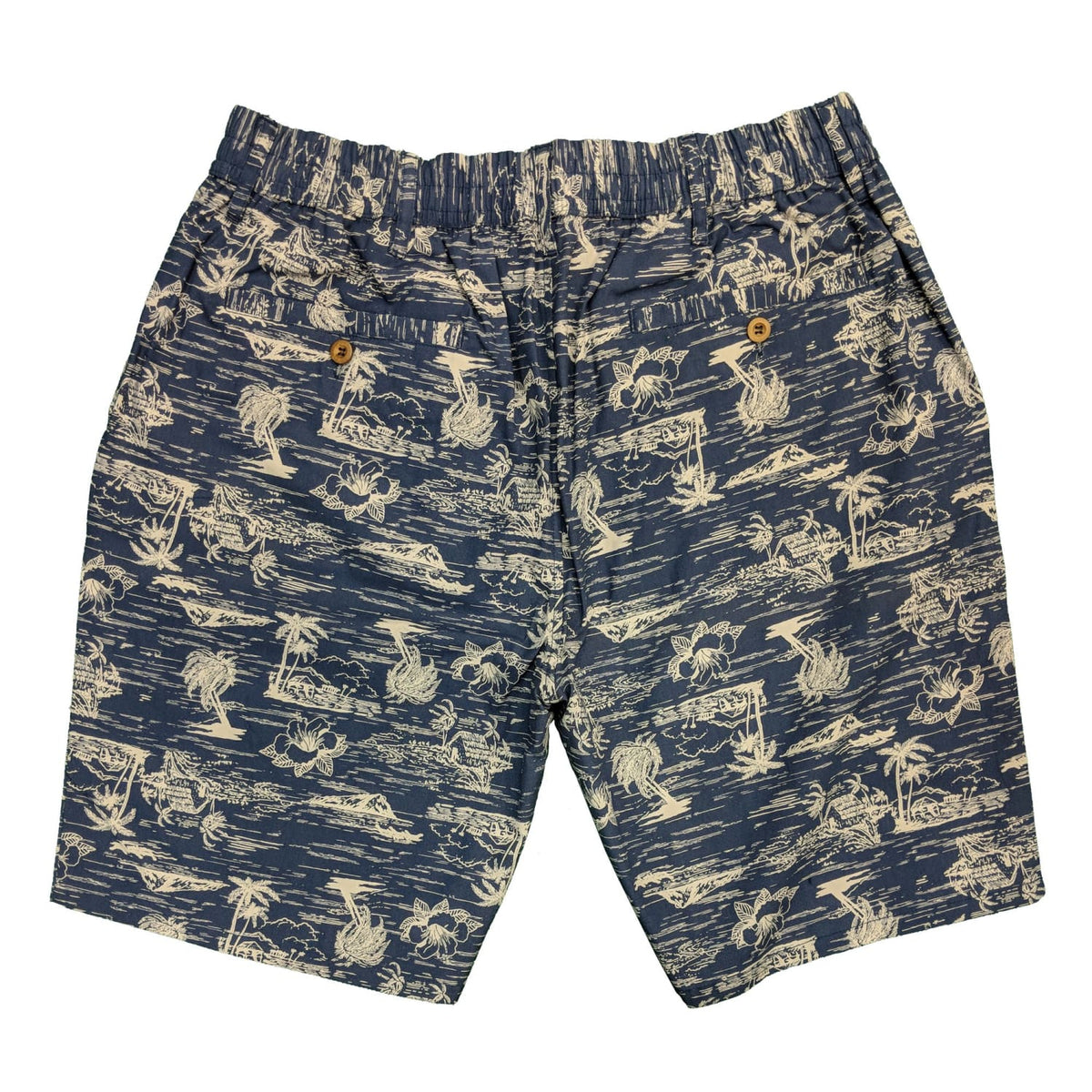 Espionage Shorts - ST032 - Blue / White 2