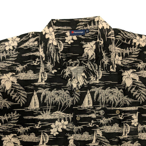 Espionage S/S Hawaiian Shirt - SH259 - Black 3