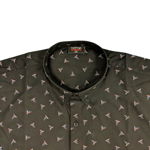 Espionage S/S Kingfisher Shirt - SH271 - Black 3