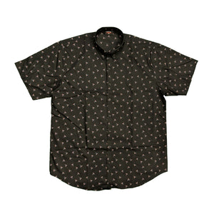 Espionage S/S Kingfisher Shirt - SH271 - Black 2