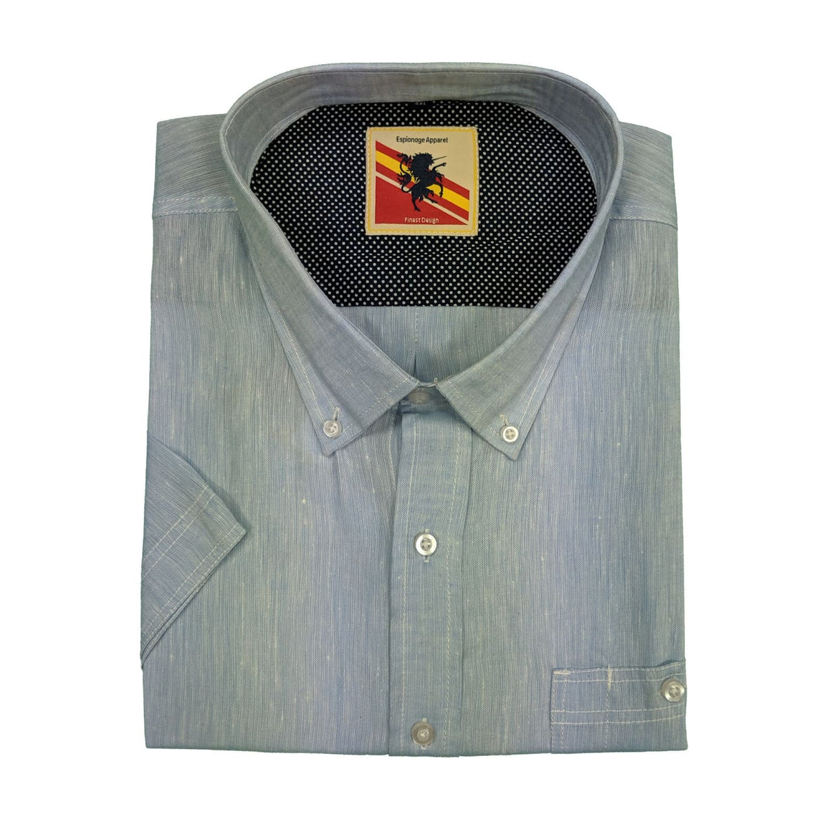 Espionage S/S Shirt - SH158 - Light Blue 1