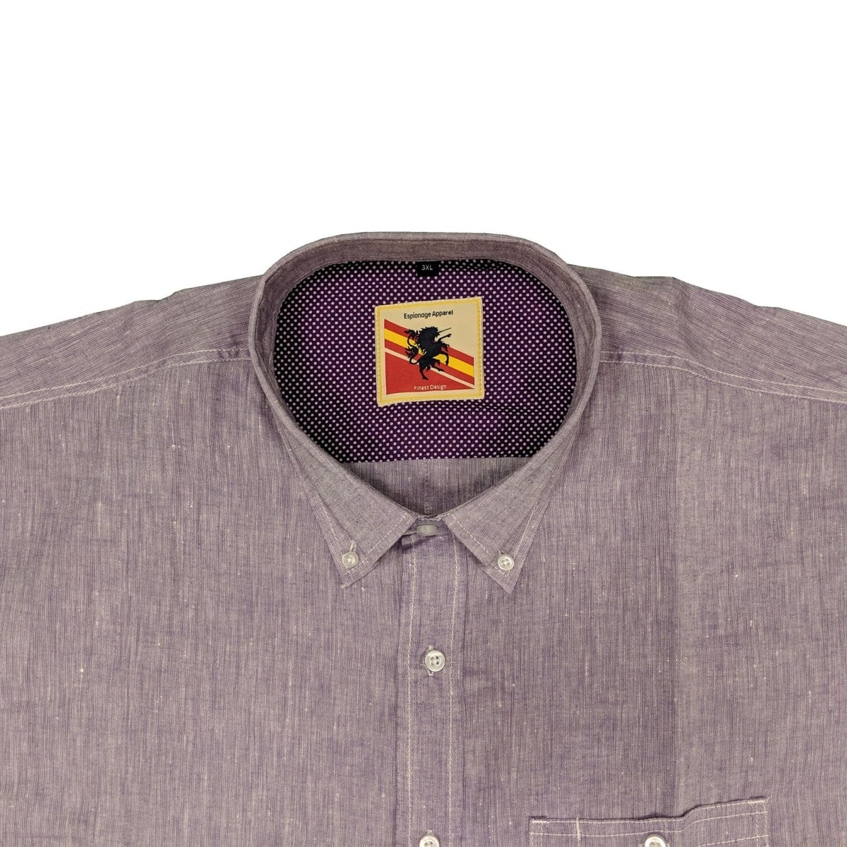 Espionage S/S Shirt - SH158 - Plum 3