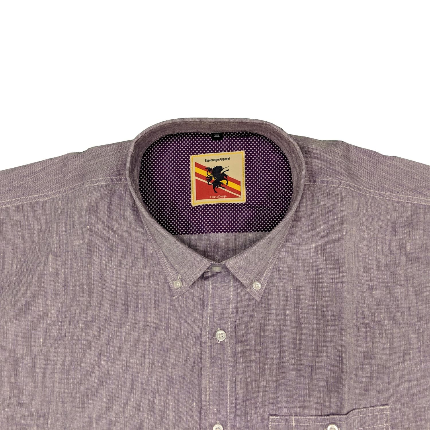 Espionage S/S Shirt - SH158 - Plum 3