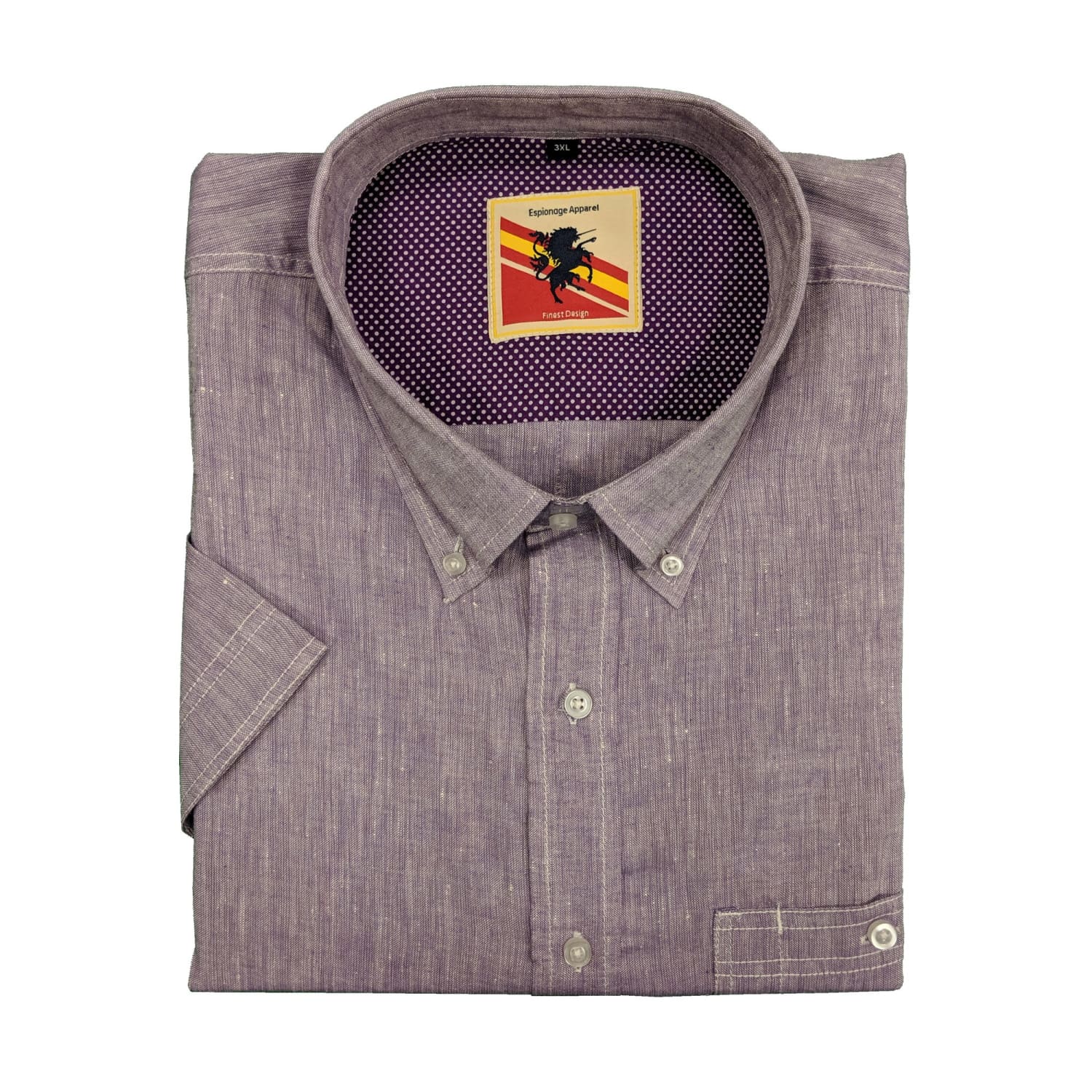 Espionage S/S Shirt - SH158 - Plum 1