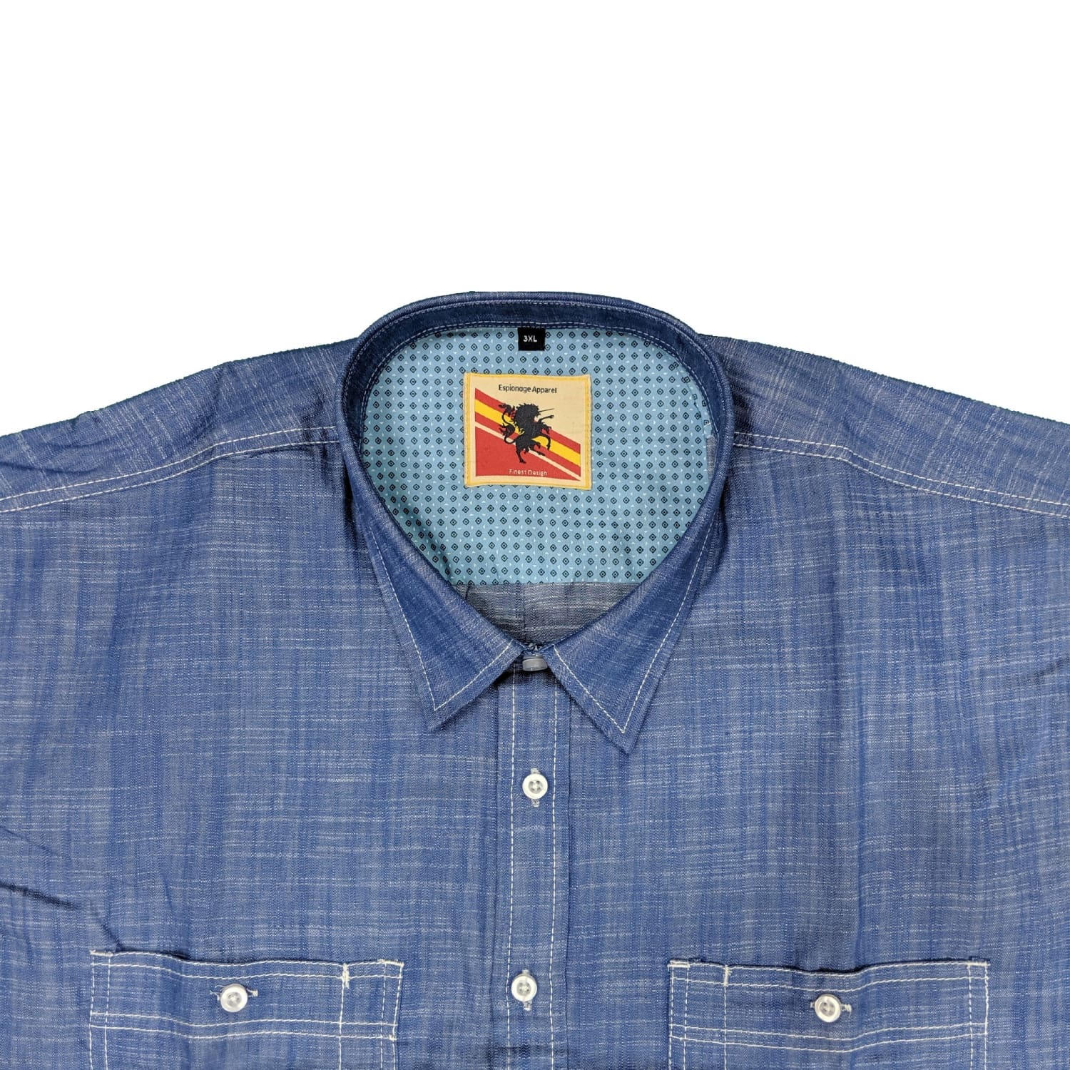 Espionage S/S Shirt - SH193 - Indigo 3