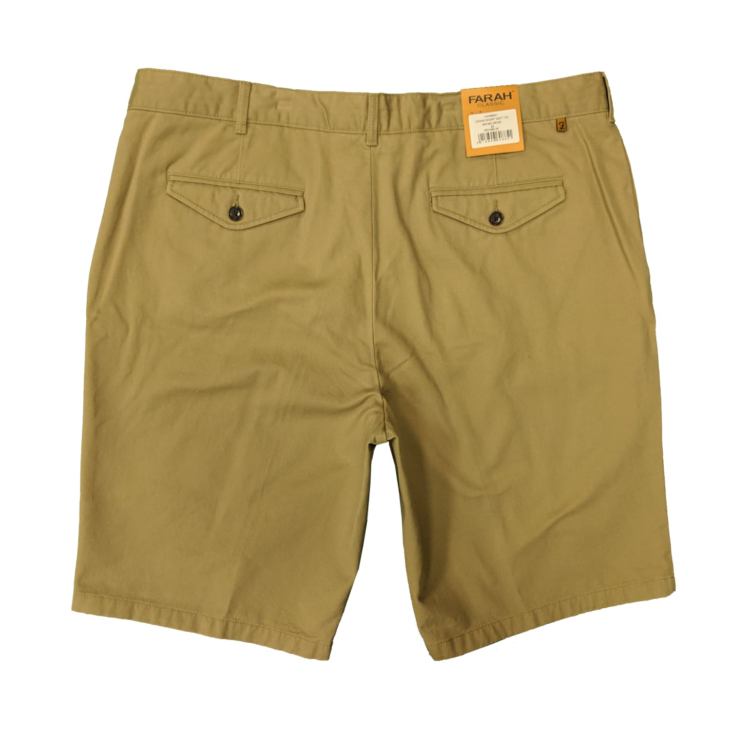 Farah Chino Shorts - FAMS6057 - Crane - Beige 2