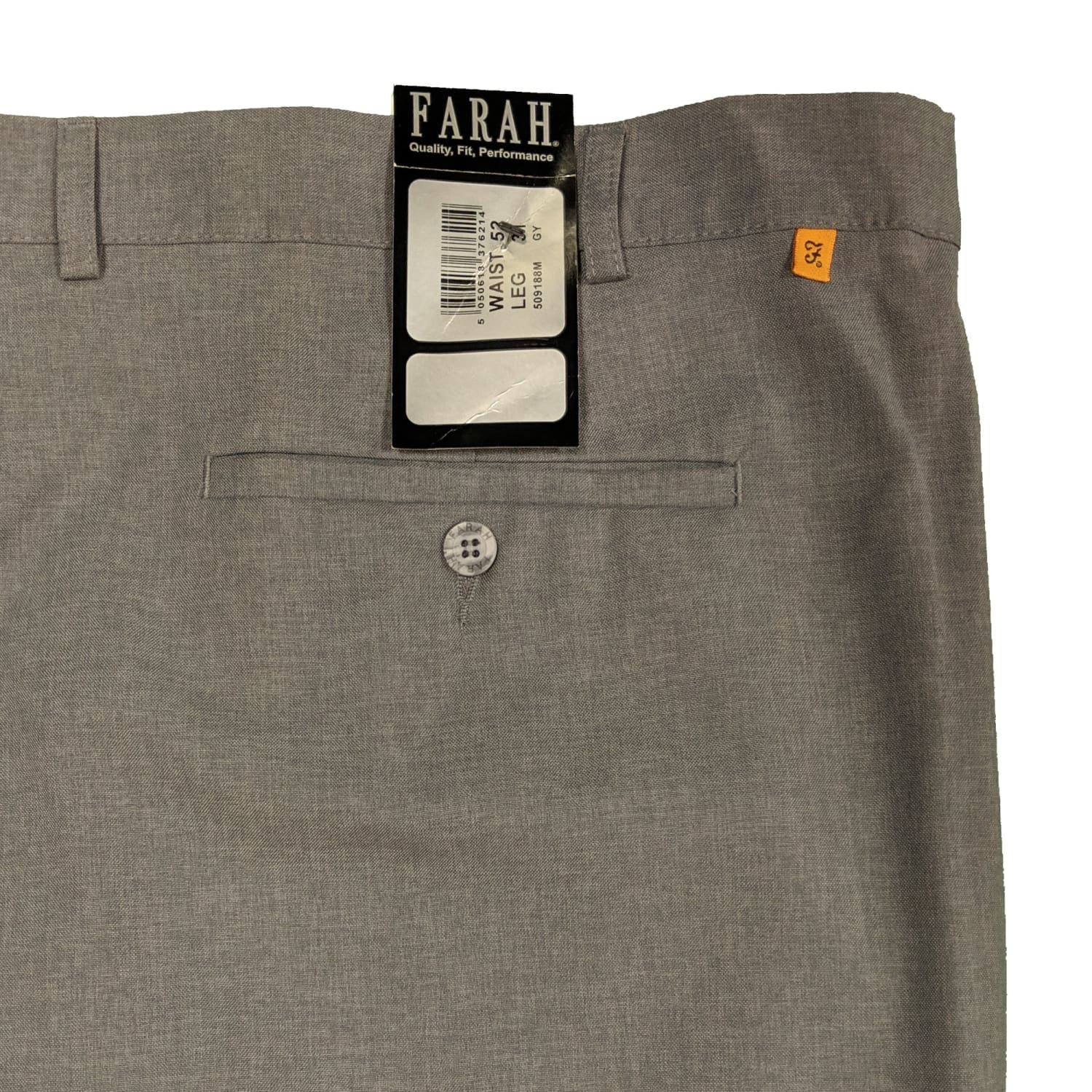 Farah Roachman regular fit smart trousers in grey | ASOS