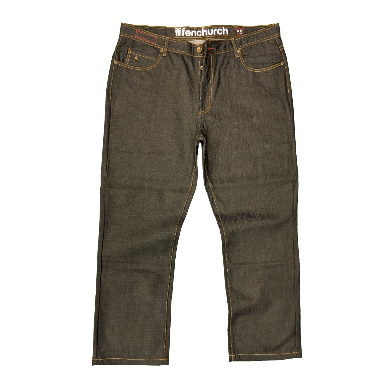 Fenchurch Jeans - KK116 - Raw - Charcoal 1