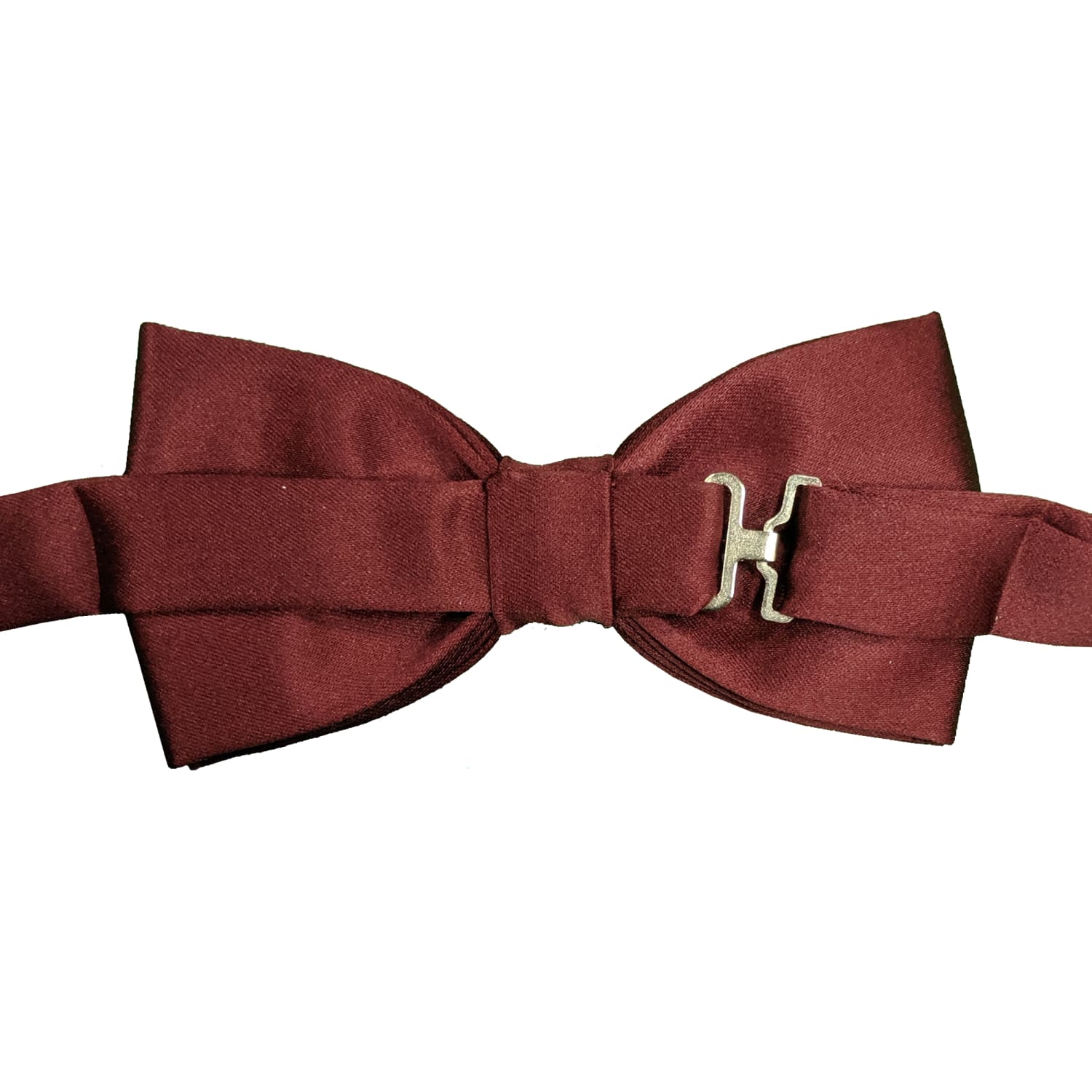 Folkespeare Bow Tie & Pocket Square Set - BK0030 - Burgundy 3