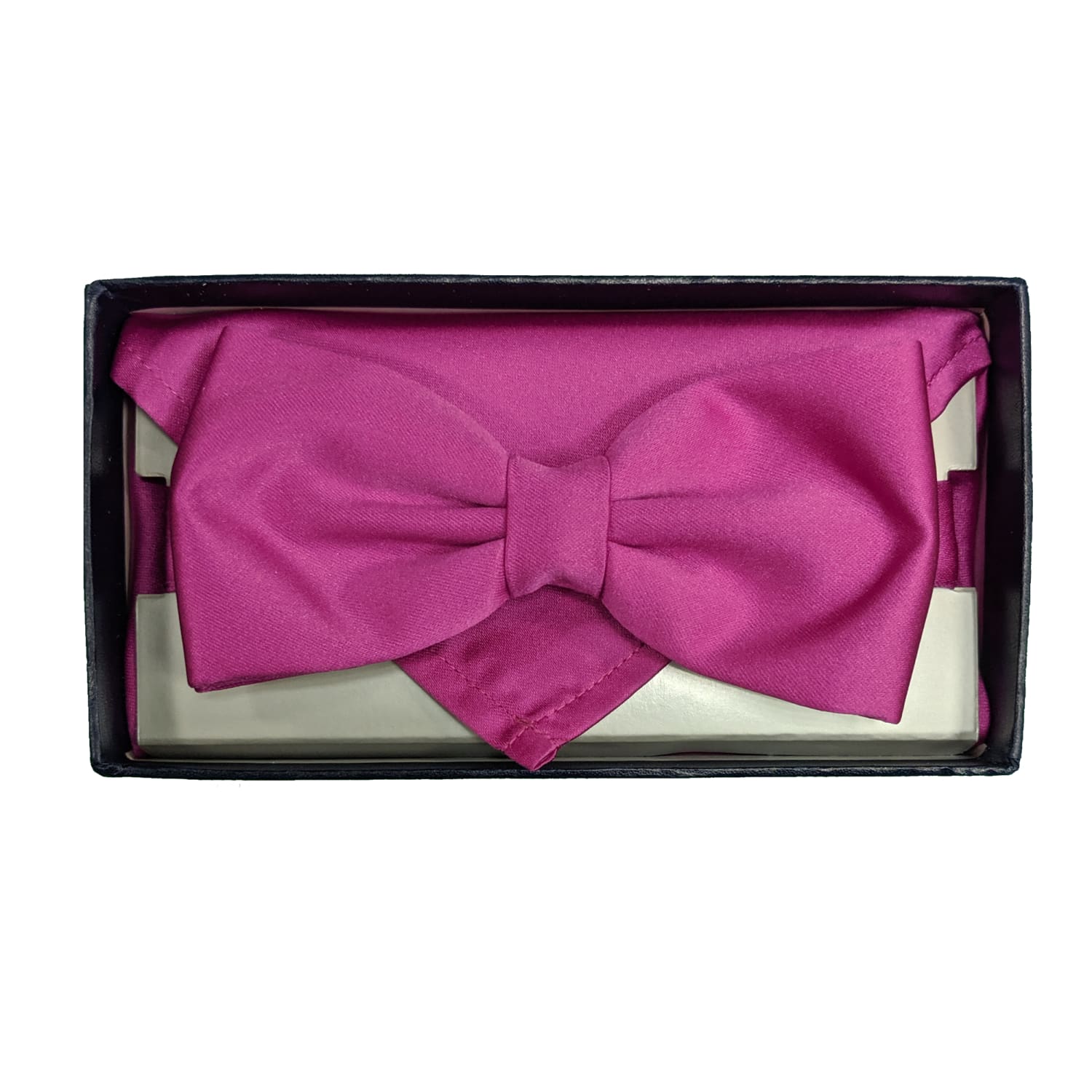 Folkespeare Bow Tie & Pocket Square Set - BK0030 - Fuchsia 5