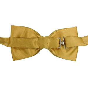 Folkespeare Bow Tie & Pocket Square Set - BK0030 - Gold 3