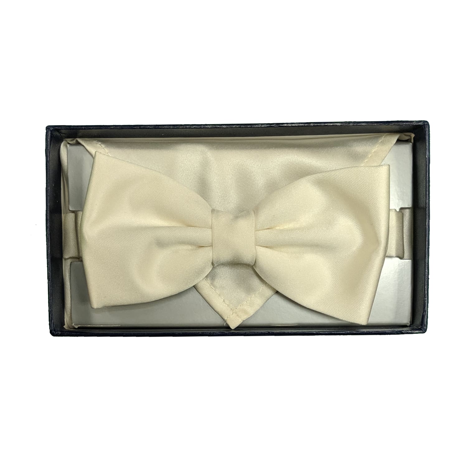 Folkespeare Bow Tie & Pocket Square Set - BK0030 - Ivory 5