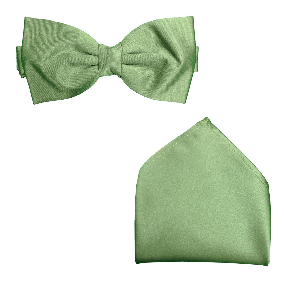 Folkespeare Bow Tie &amp; Pocket Square Set - BK0030 - Leaf 1