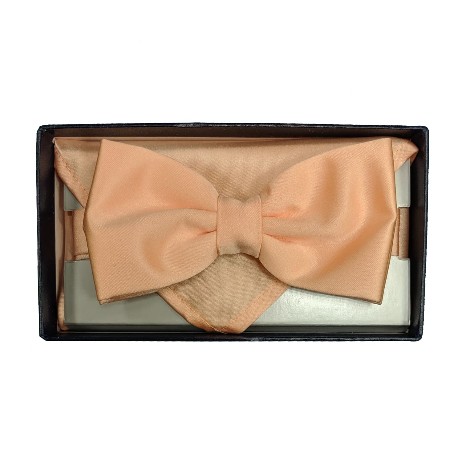 Folkespeare Bow Tie & Pocket Square Set - BK0030 - Peach 5