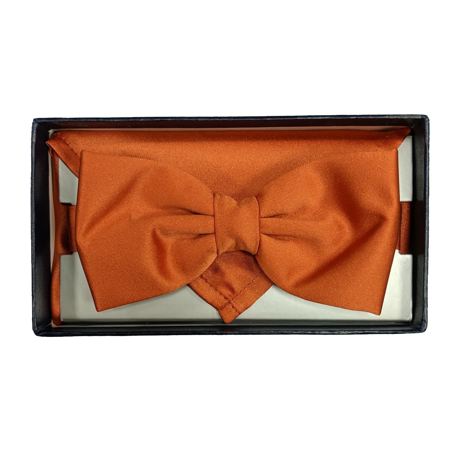 Folkespeare Bow Tie & Pocket Square Set - BK0030 - Rust 5