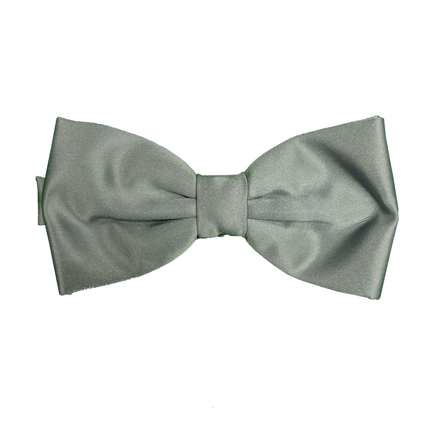 Folkespeare Bow Tie & Pocket Square Set - BK0030 - Silver Grey 2