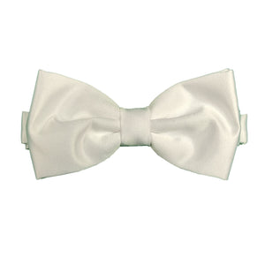 Folkespeare Bow Tie & Pocket Square Set - BK0030 - White 2