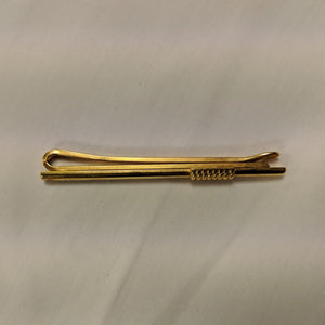 Gold Coloured Tie Clip 2