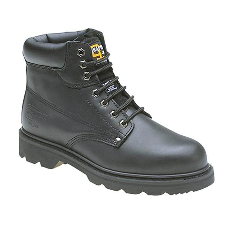 Grafters Safety Boots - M124 - Black 1