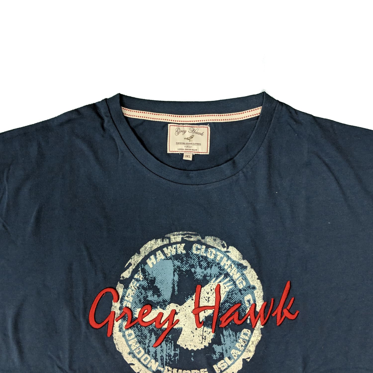 Grey Hawk T-Shirt - GH01 - Navy 2