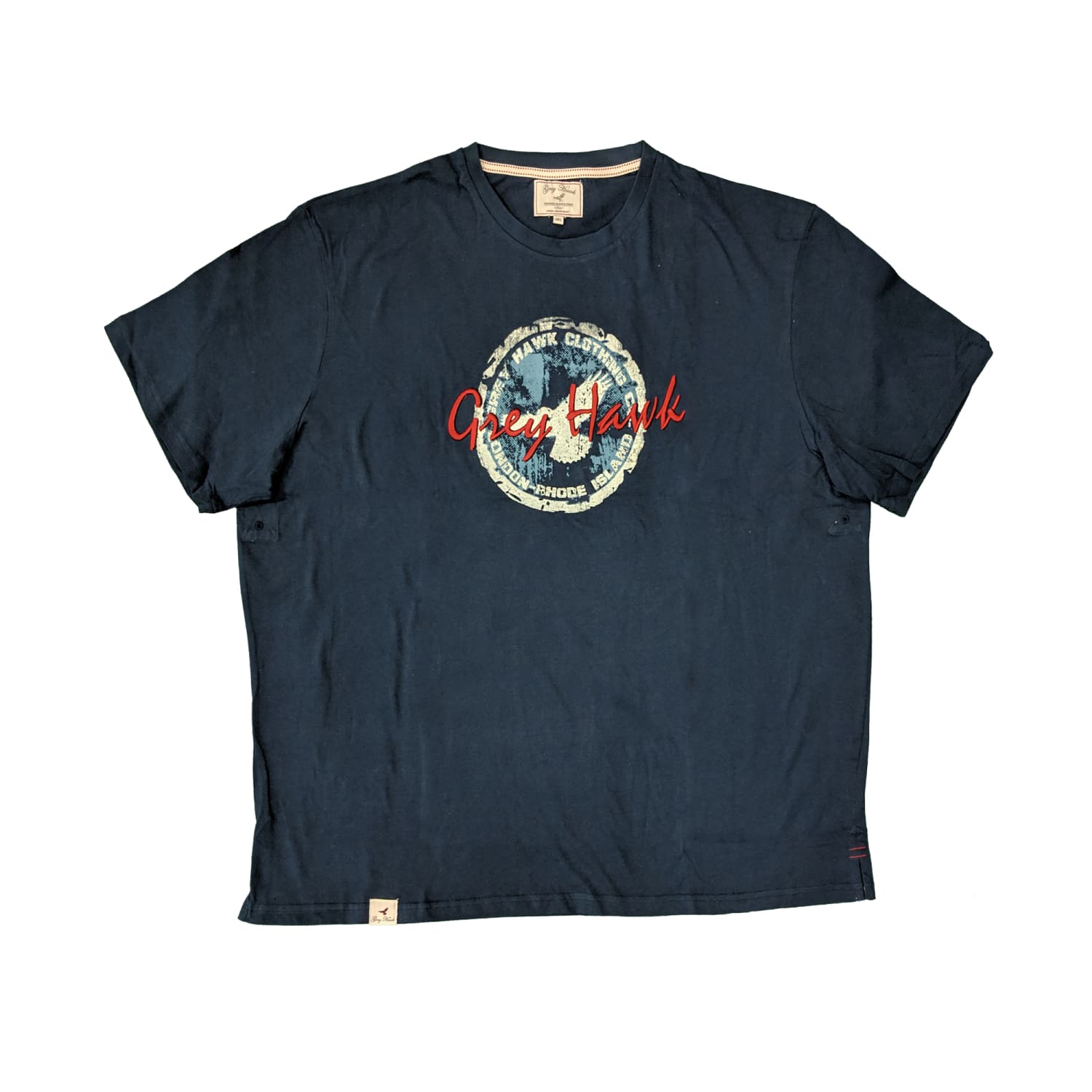 Grey Hawk T-Shirt - GH01 - Navy 1