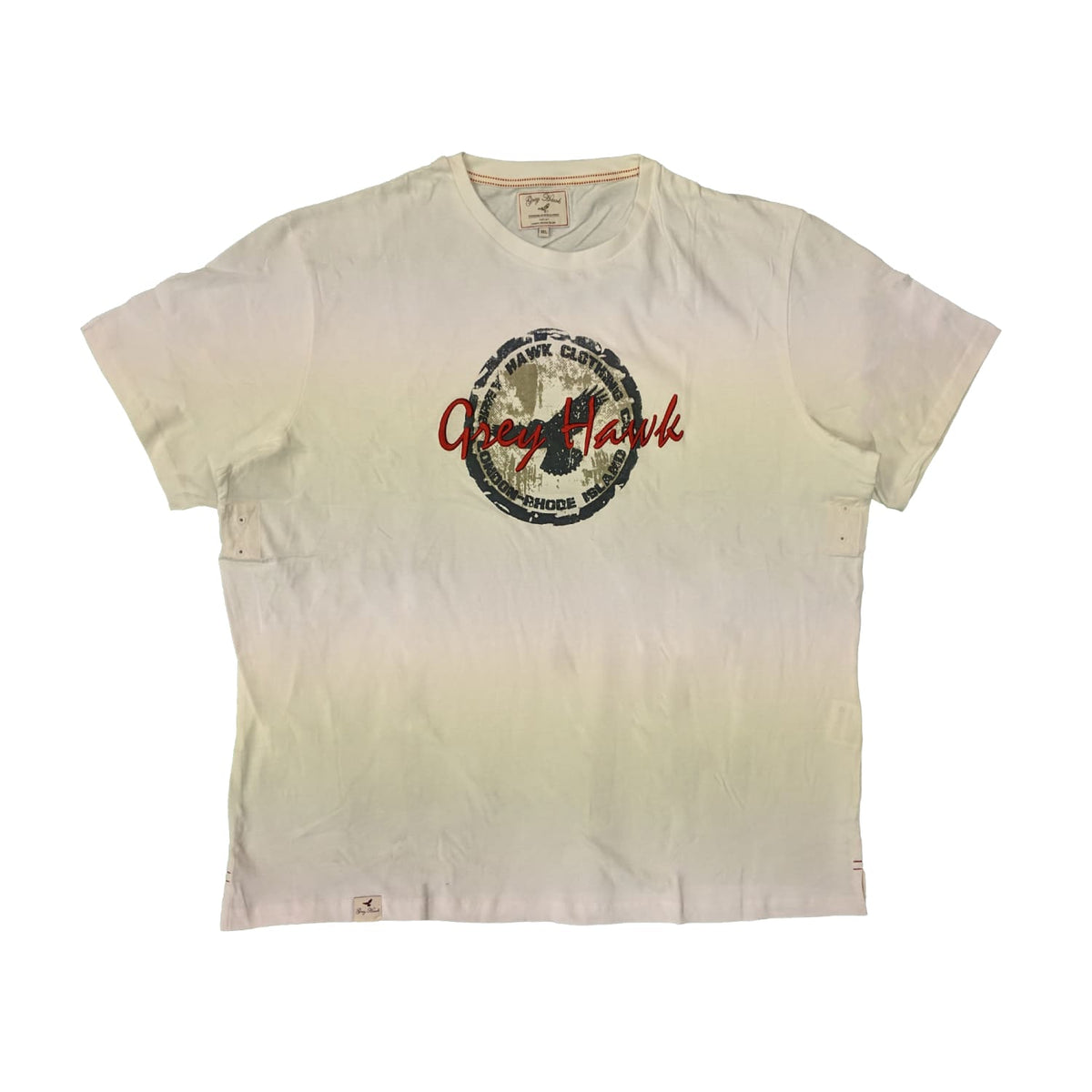 Grey Hawk T-Shirt - GH01 - White 1