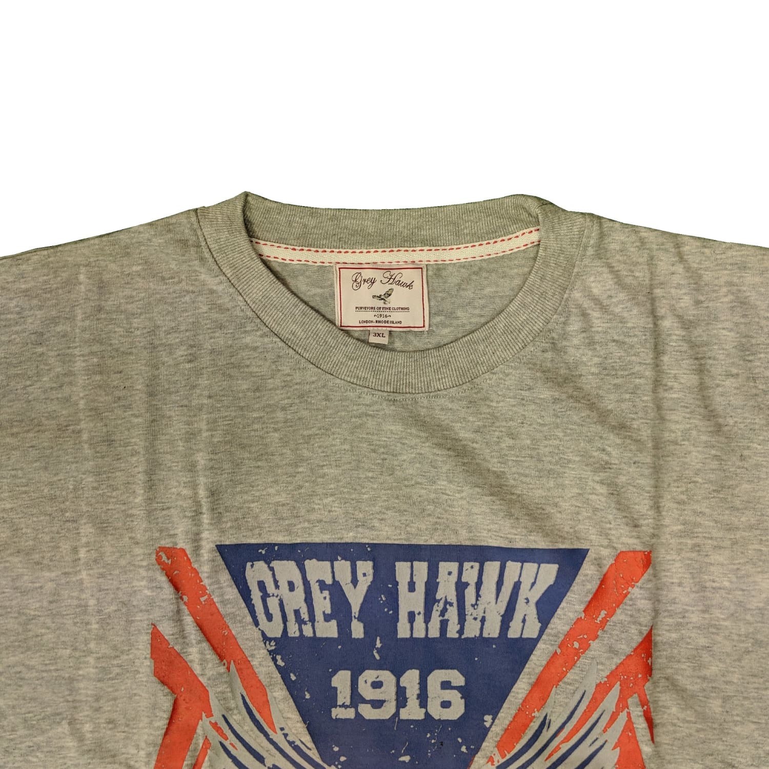 Grey Hawk T-Shirt - GH02 - Grey 2