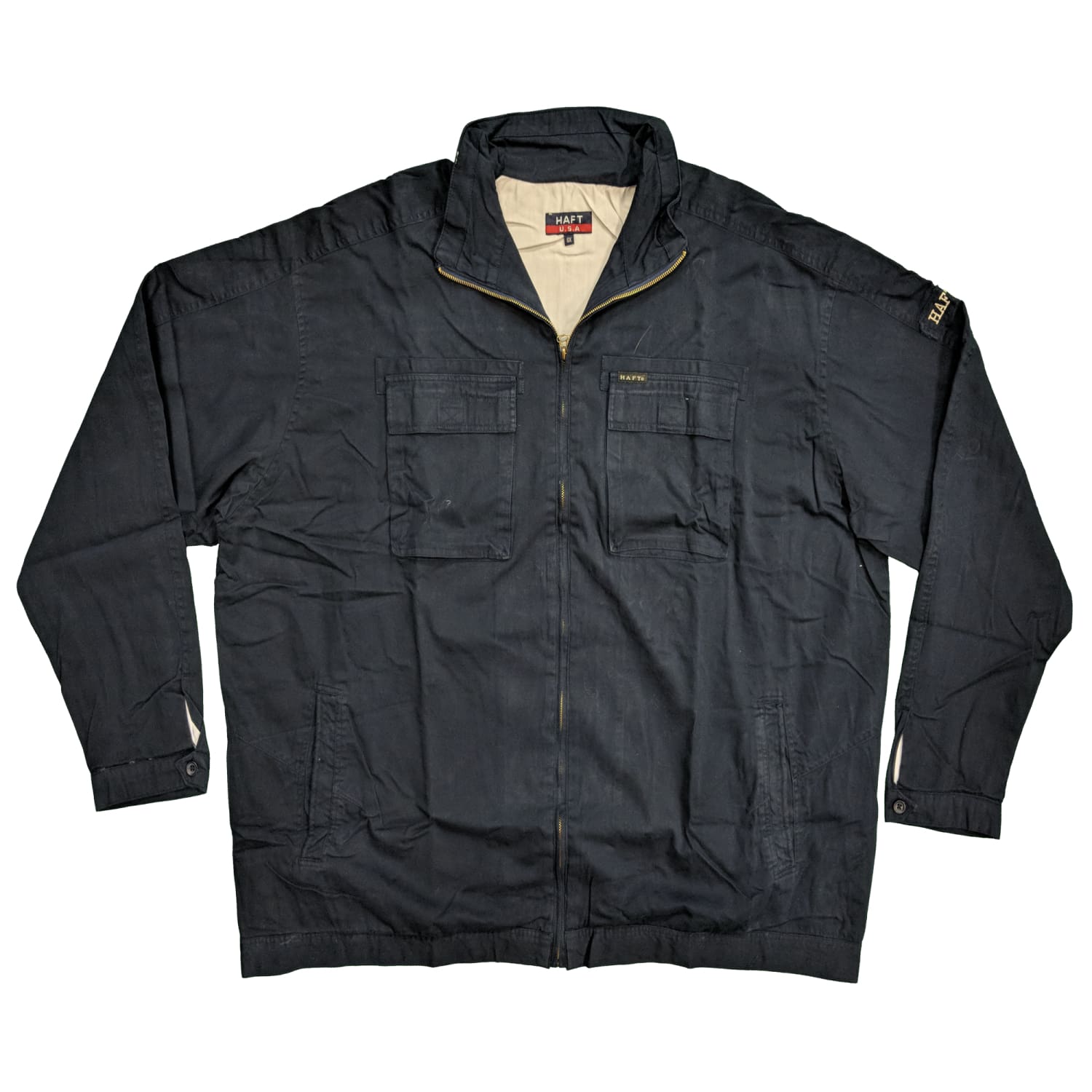 Haft Jacket - Home - Navy 1