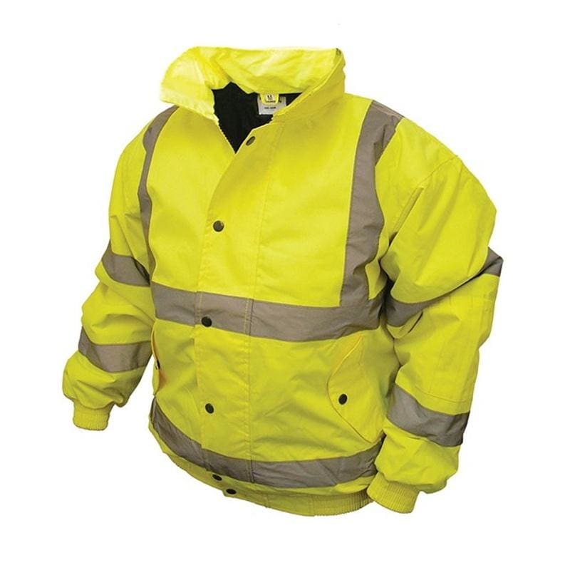 Harbour Lights Hi-Vis Bomber Jacket - OC285 - Yellow 1