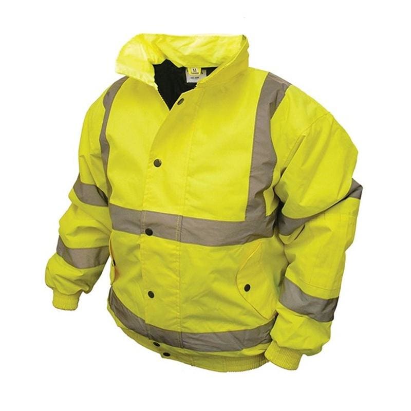 LFS Boretide Men's Jacket, Hi-Vis Yellow, XL