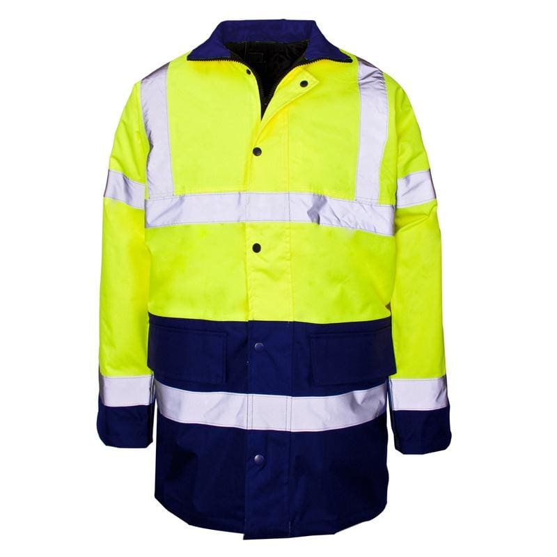 Harbour Lights Hi-Vis Coat - OC286 - Yellow 1