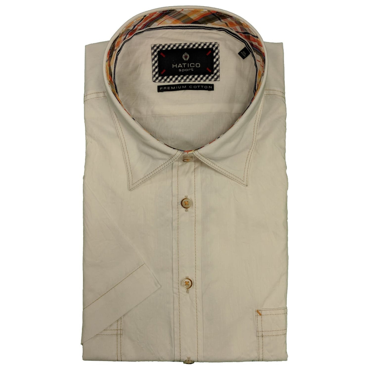 Hatico S/S Shirt - 3207 - White 1