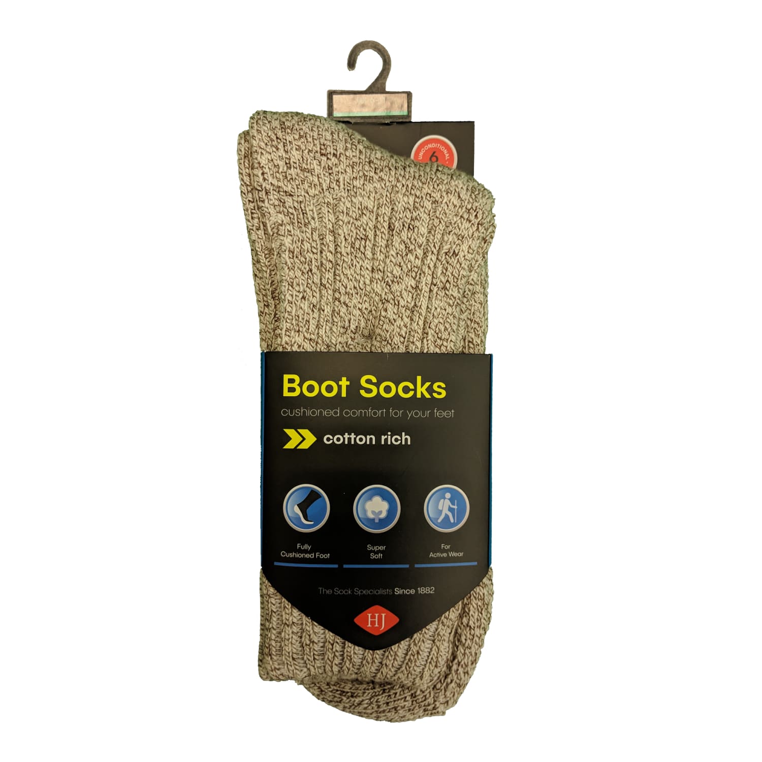 HJ Boot Socks - HJ212 - Beige 2