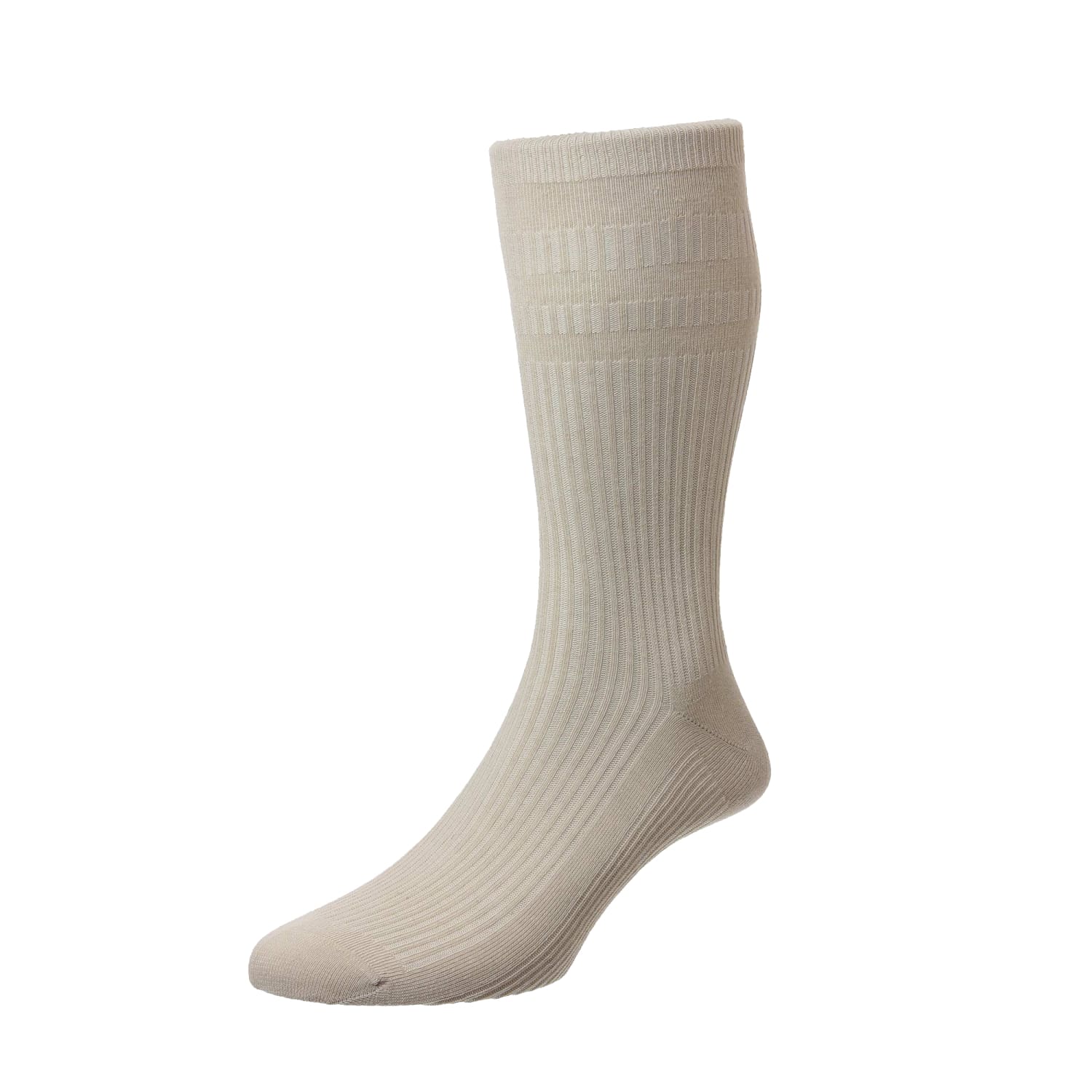 HJ Softop Socks - HJ91 - Cotton - Oatmeal 1