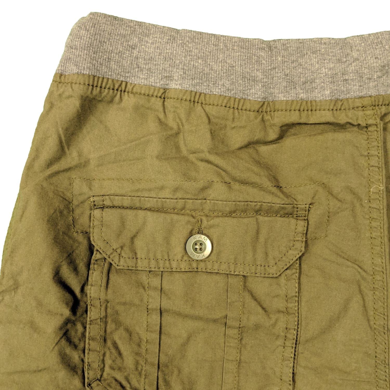 Kam Cargo Shorts - KBS 306 - Khaki 3