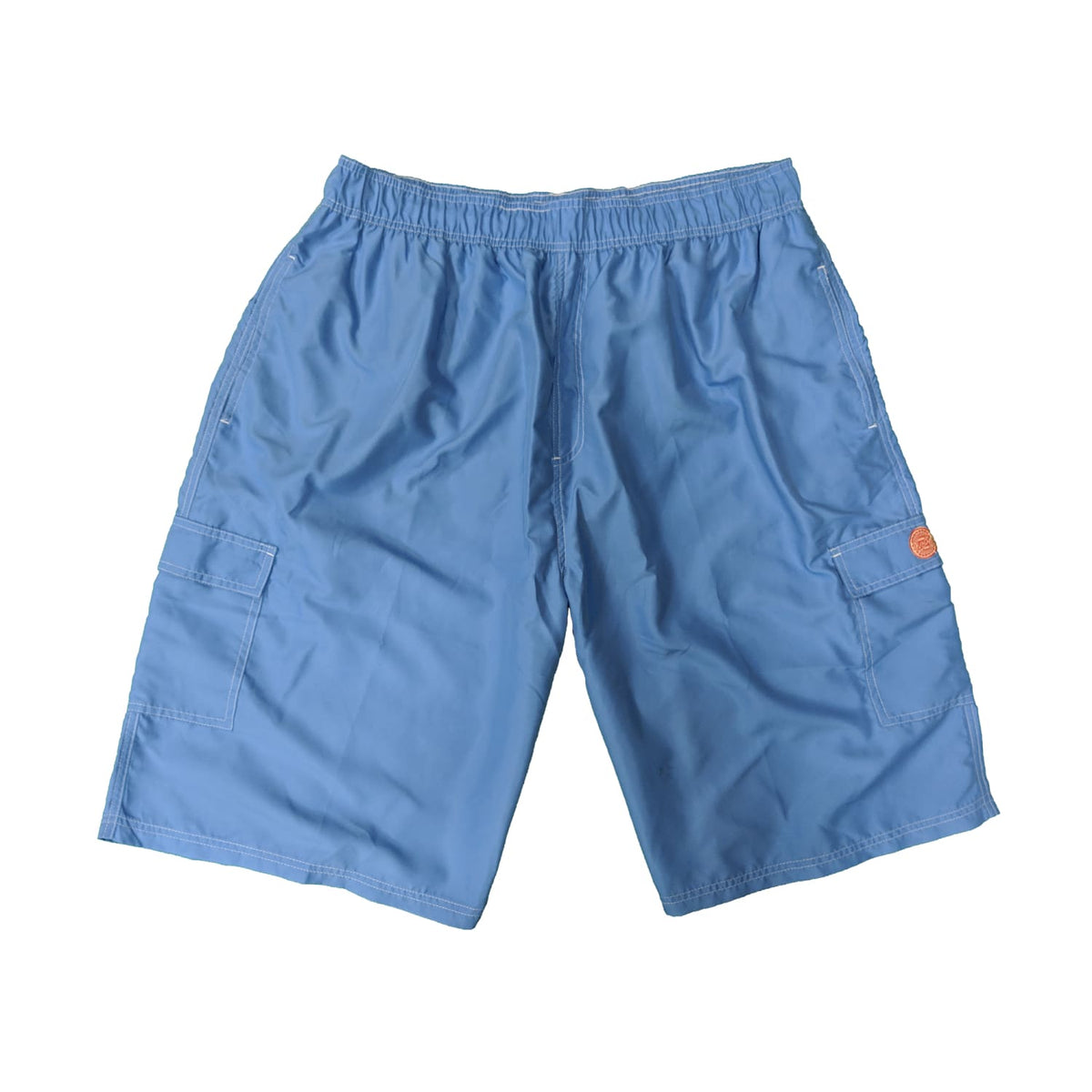 Kam Cargo Swim Shorts - KBS 382 - Powder Blue 1