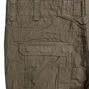 Kam Cargo Trousers - KBS 118 - Charcoal 3
