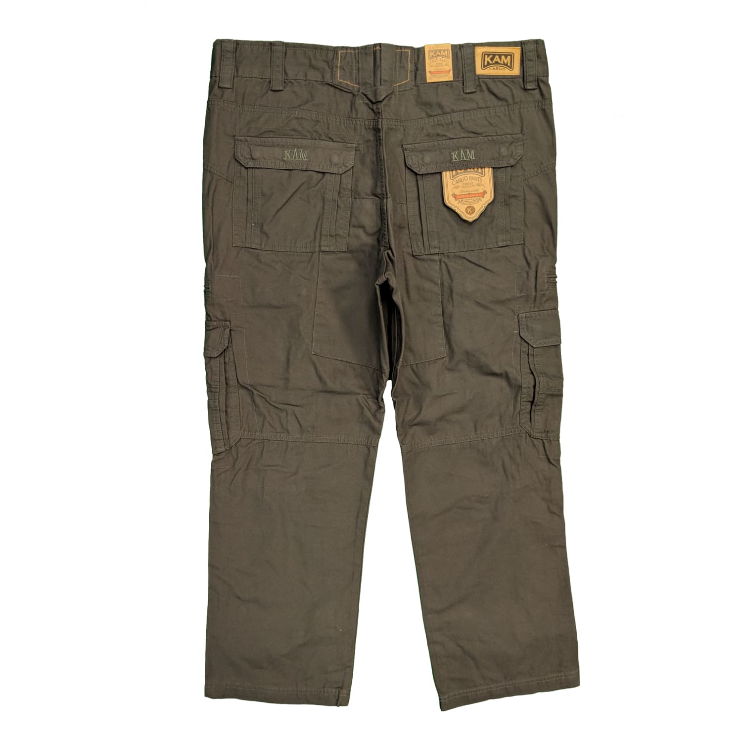 Kam Cargo Trousers - KBS 118 - Charcoal 2